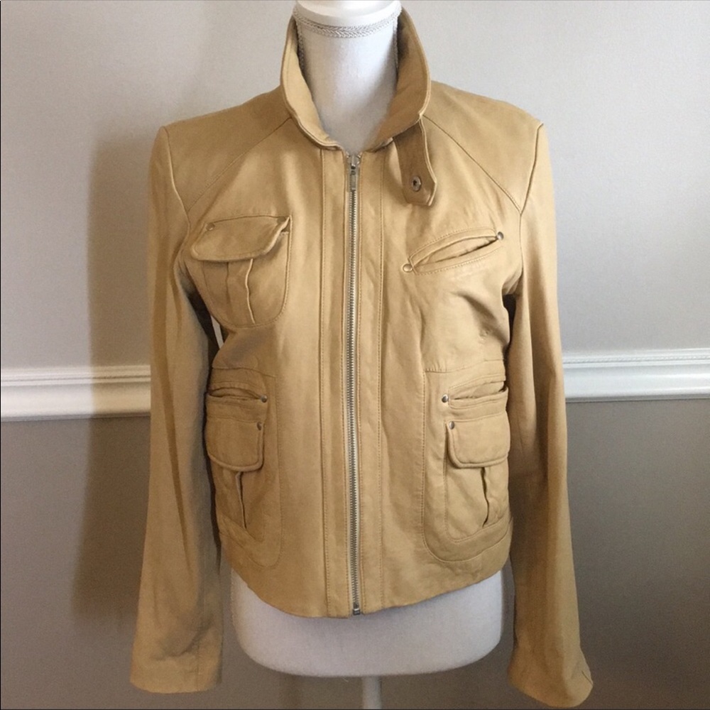 Buttery soft leather jacket
